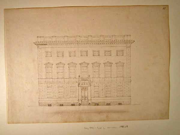 Elevation of The Athenaeum, Manchester